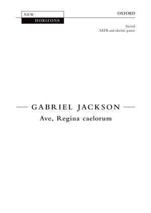 Jackson G: Ave Regina Caelorum [Nh79]