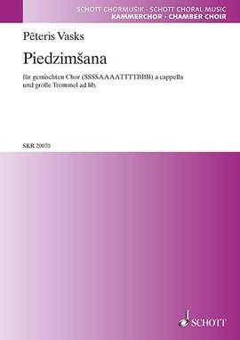 Vasks, P: Piedzimšana