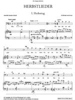 Stephen Hough: Herbstlieder (baritone and piano) Product Image