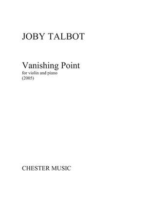 Joby Talbot: Vanishing Point (Violin/Piano)
