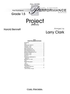 Bennett: Project (Full Score)