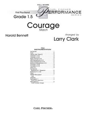 Bennett: Courage (Full Score)