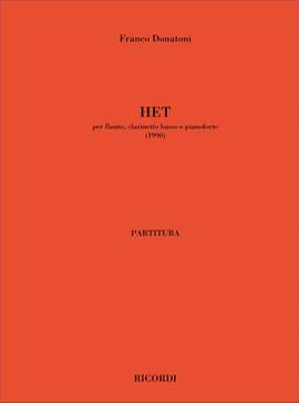Donatoni: Het (Full Score)