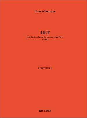 Donatoni: Het (Full Score)