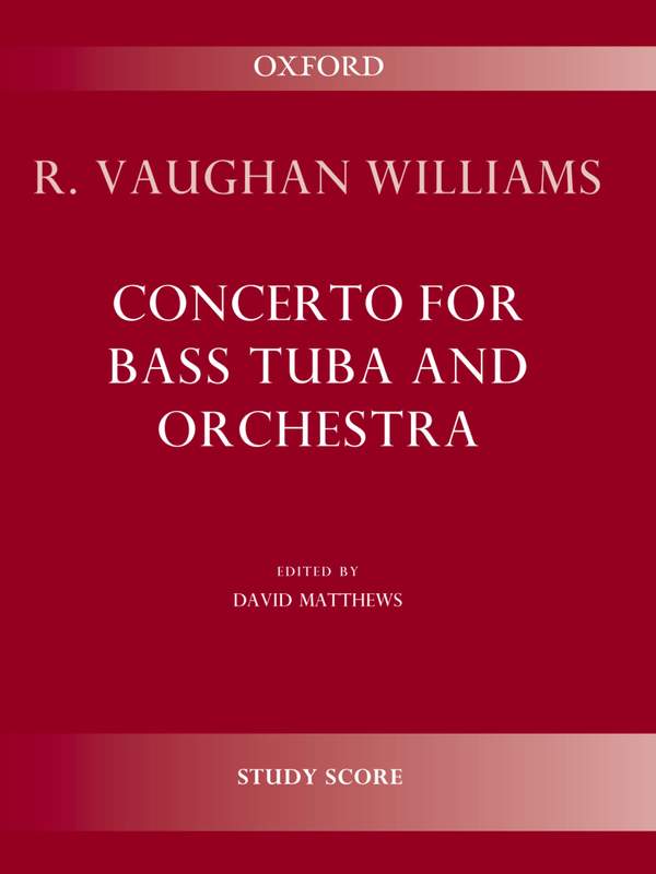 Vaughan Williams Ralph Concerto for bass tuba and orchestra