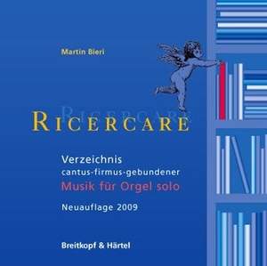 Bieri: Ricercare CD-ROM Neuausgabe 2009