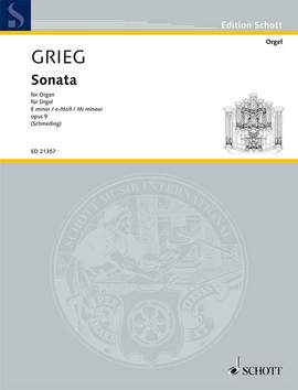 Grieg, E: Sonata E minor E minor op. 7
