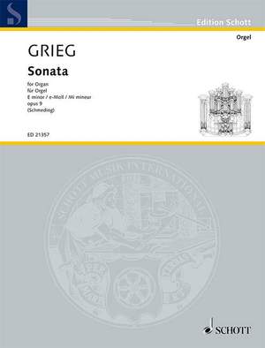 Grieg, E: Sonata e-Moll E minor op. 7