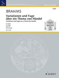 Brahms, J: Variations and Fugue on a Theme by Handel op. 24