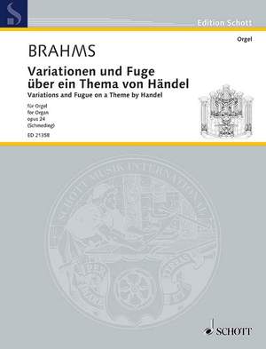 Brahms, J: Variationen und Fuge über ein Thema von Händel B flat major op. 24