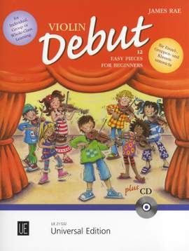 Rae, James: Violin Debut - Pupils book with CD