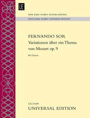 Sor Fernando: Variationen über ein Thema von Mozart op. 9