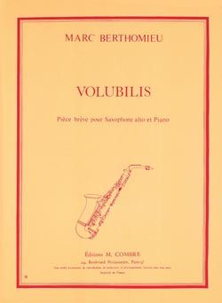 Berthomieu, Marc: Volubilis (saxophone and piano)