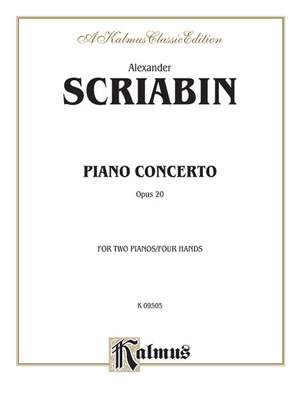 Alexander Scriabin: Piano Concerto, Op. 20