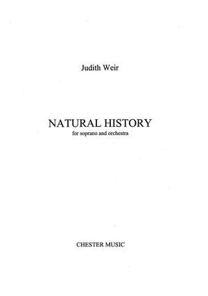 Judith Weir: Natural History