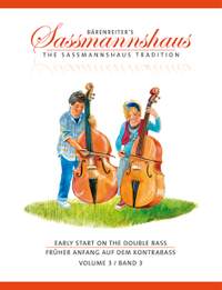 Sassmannshaus: Early Start on the Double Bass, Volume 3