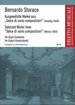 Bernardo Storace: Ausgewählte Werke aus Selva di varie compositioni