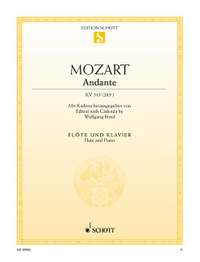 Mozart, W A: Andante K 315 (285e)