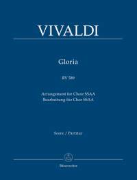 Vivaldi, A: Gloria RV 589 (Urtext) (Full Score)