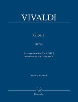 Vivaldi, A: Gloria RV 589 (Urtext) (Full Score)