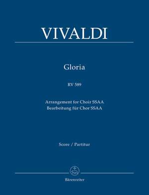 Vivaldi, A: Gloria RV 589 (Urtext) (Full Score)