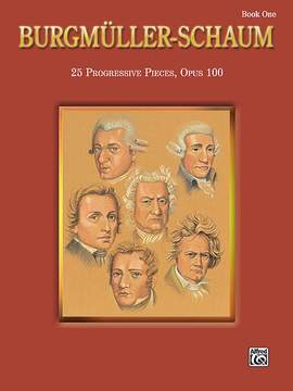 Johann Friedrich Burgmüller: Burgmüller-Schaum, Book One (Op. 100)