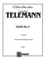 Georg Philipp Telemann: Suite No. 3 in B Minor Product Image