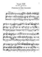 Frederick the Great: Twenty-five Sonatas, Volume III (Nos. 13-18) Product Image