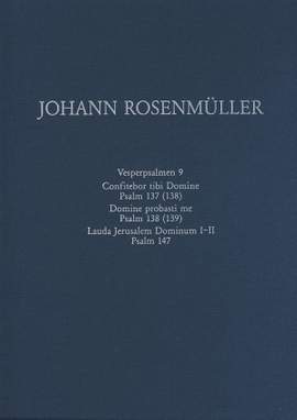 Rosenmueller, J: Vesperpsalmen 9