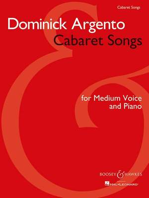 Argento, D: Cabaret Songs