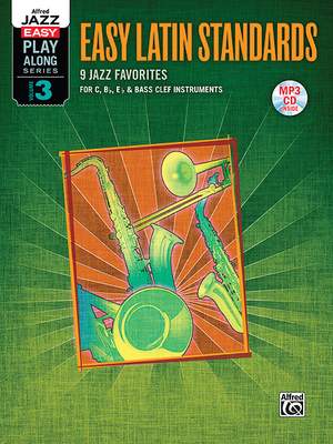 Alfred Jazz Easy Play-Along Series, Vol. 3: Easy Latin Standards