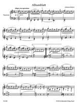 Brahms, J: Albumblatt for Piano (Urtext) Product Image