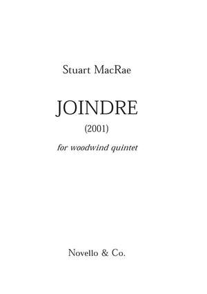 Stuart MacRae: Joindre for Woodwind Quintet