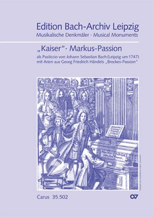 Kaiser: St. Mark Passion