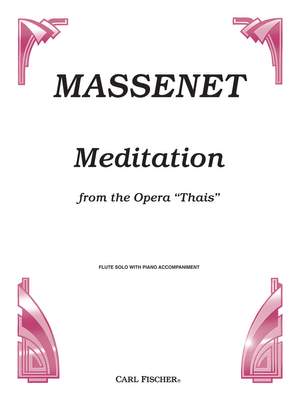 Massenet: Méditation (Carl Fischer)