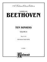 Ludwig van Beethoven: Ten Violin Sonatas, Volume II (Nos. 6-10) Product Image