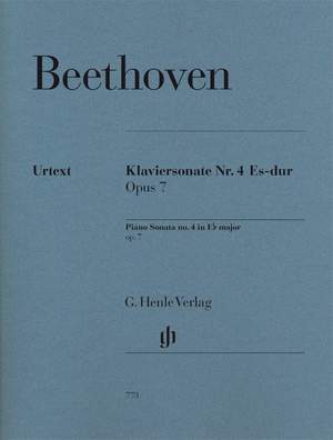 Beethoven, L v: Piano Sonata no. 4 op. 7