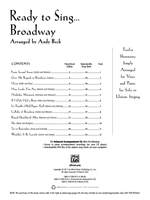 Ready to Sing . . . Broadway Product Image