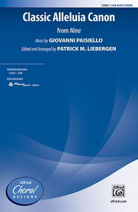 Giovanni Paisiello: Classic Alleluia Canon SAB