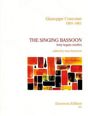 Concone: The Singing Bassoon