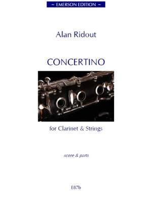 Ridout: Concertino for Clarinet and Strings