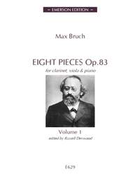 Bruch: Eight Pieces Op.83 Volume 1