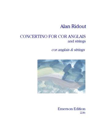 Ridout: Concertino for Cor Anglais & Strings