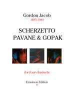 Jacob: Scherzetto, Pavane & Gopak - score & parts