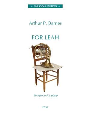Barnes: For Leah