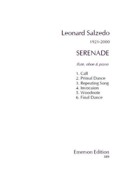 Salzedo: Serenade