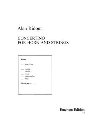 Ridout: Concertino for Horn & Strings