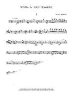 Ridout: Sonata for Solo Trombone Product Image