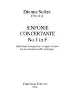 Solere: Sinfonie Concertante No.1 in F