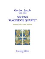 Jacob: Second Saxophone Quartet